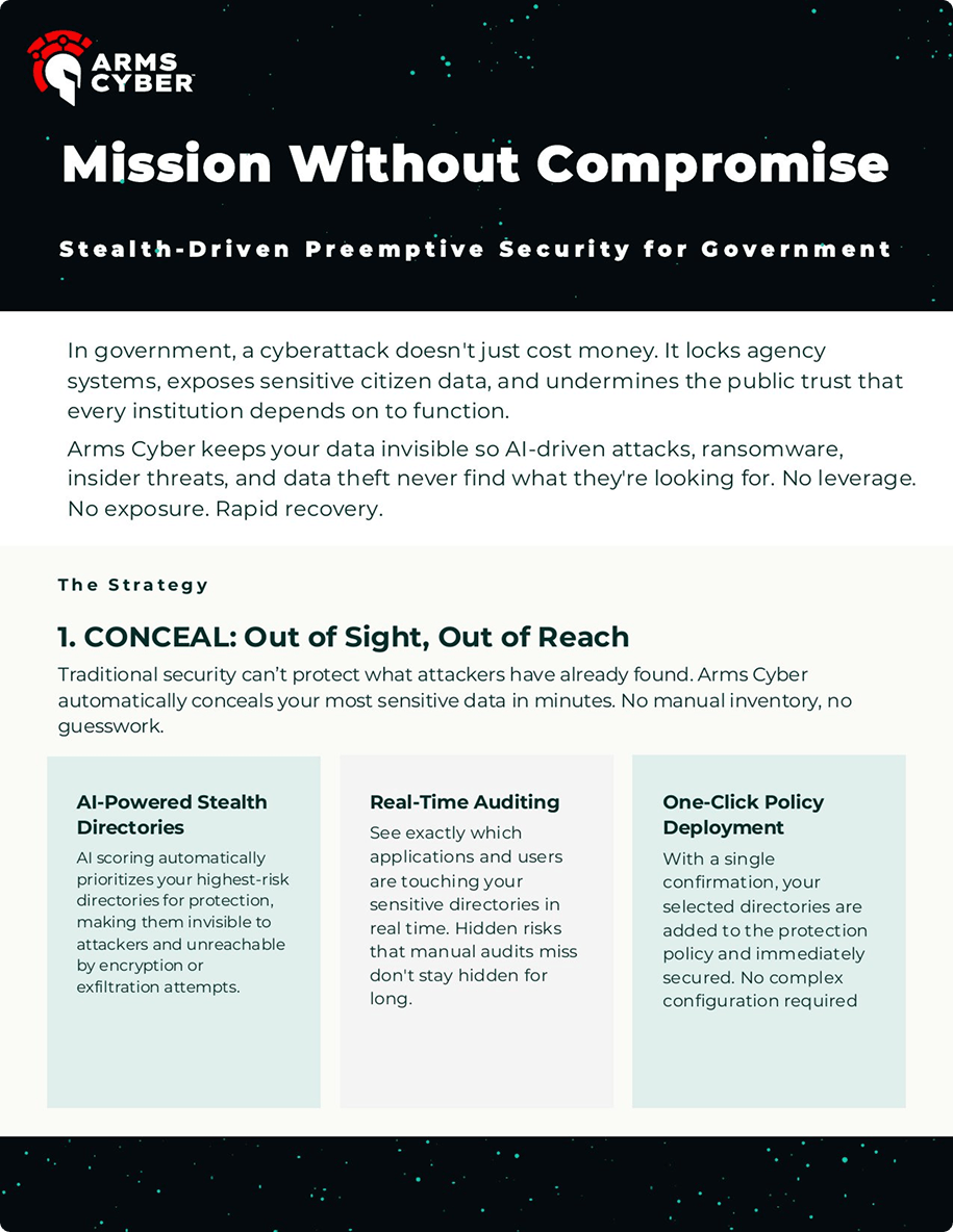 Mission Without Compromise — Arms Cyber solution brief