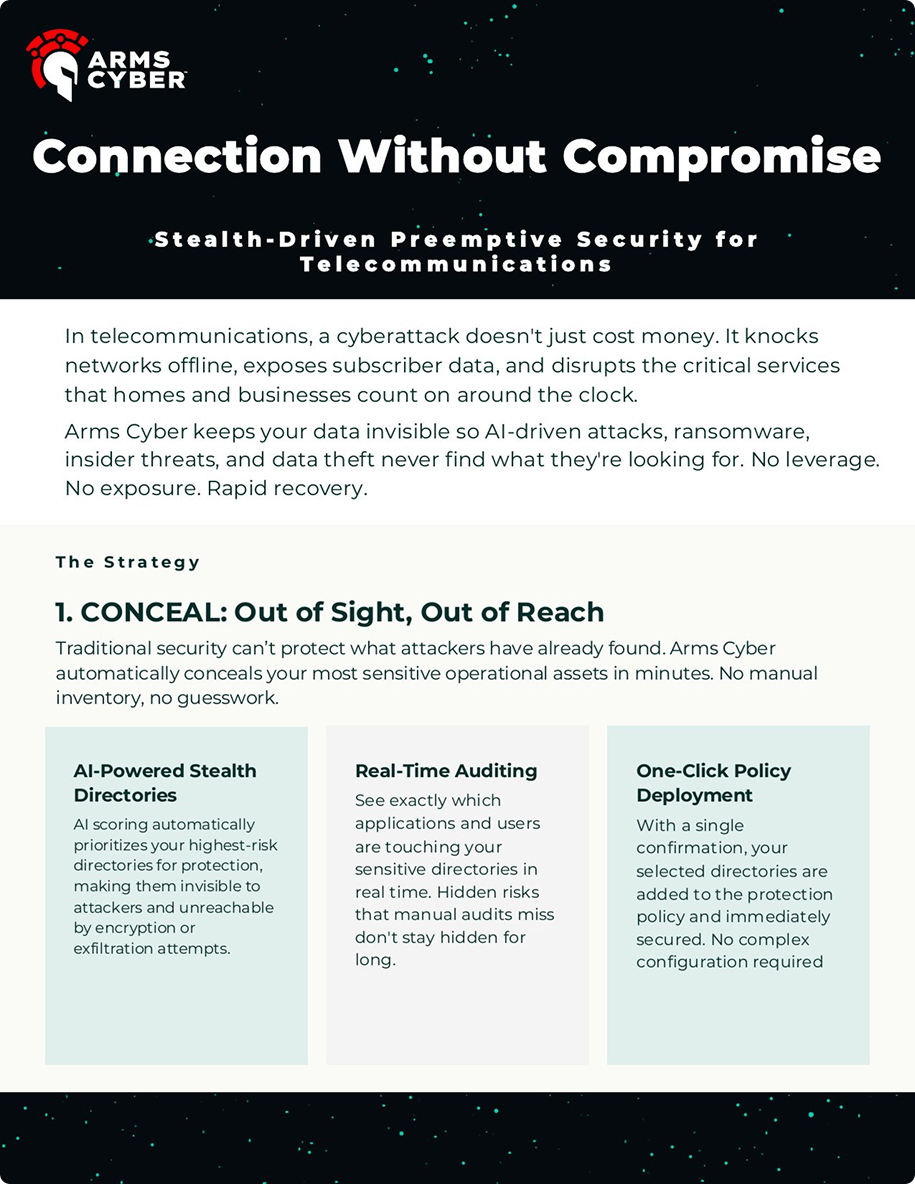 Connection Without Compromise — Arms Cyber solution brief